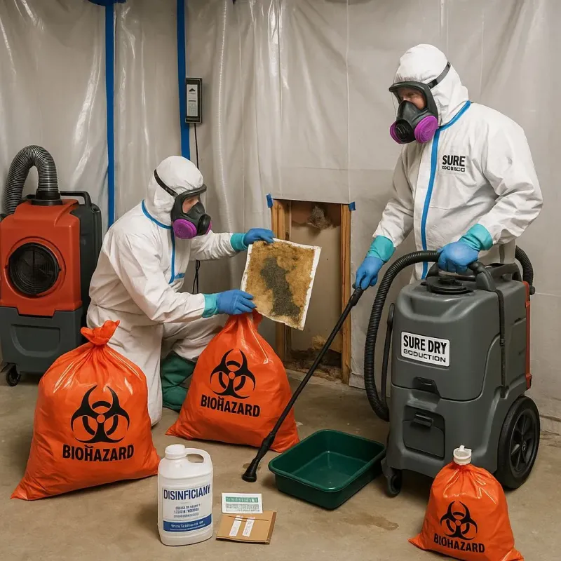 Contaminated Water Handling Protocols process in Aromas, CA